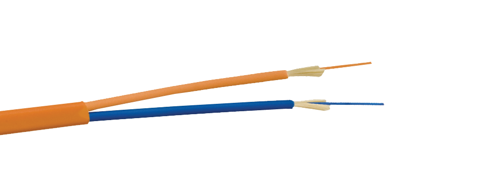 Flat twin duplex cable