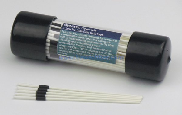 2.5mm Precision Fiber Optic Swabs, SWB-250C