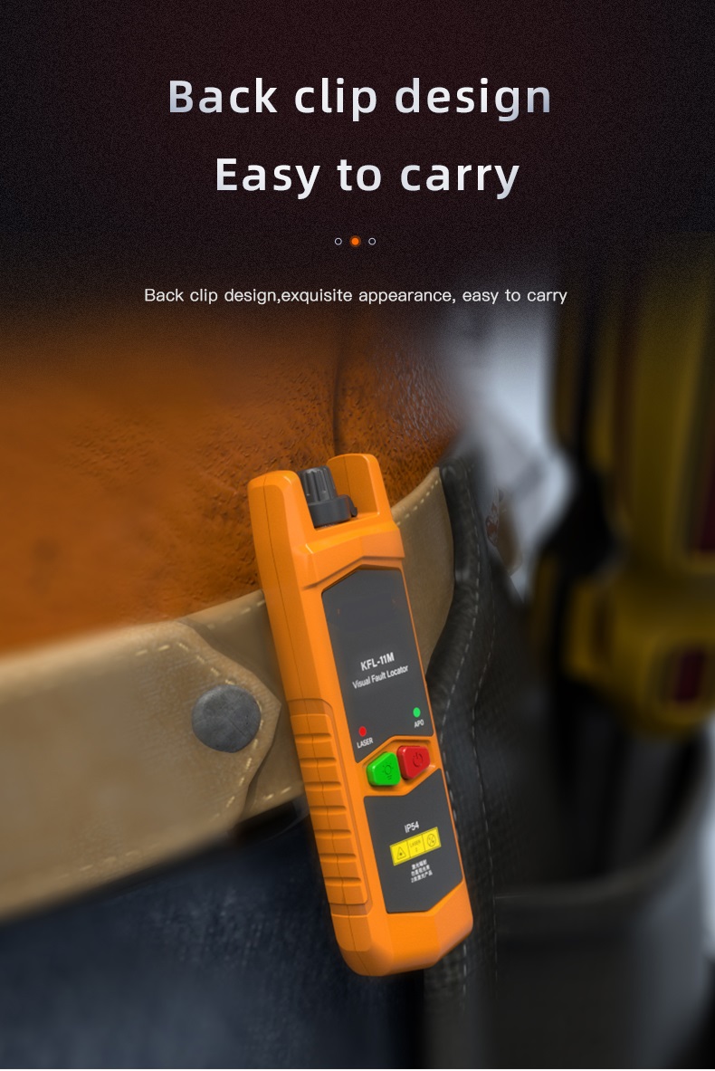 1mW Visual Fault Locator VFL Red Laser Light Fiber Optic Cable Tester Optical Fiber Laser Pointer