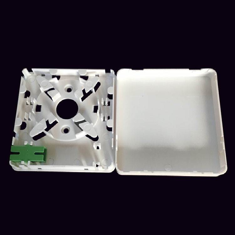 1 Port Mini Fiber Optic Cable Socket Face-plate FTTH Box SC Fiber Optic Socket Panel 