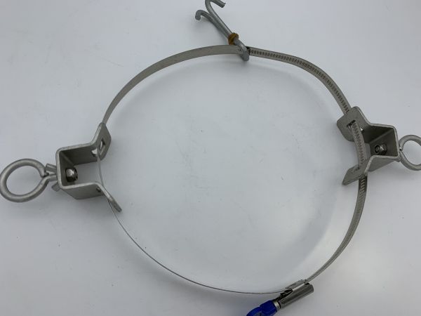 Galvanized Steel FTTH Hoop Fastening Retractor for cable fittings