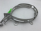 FTTH cable pole clamp