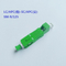 LC female to SC male simplex type hybrid optic fiber adapter 