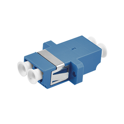 LC duplex adapter with flange SC type 