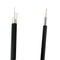 FTTH Outdoor Flat Fiber&Power Toneable Cable with 2FRP Singlemode Aerial Unit Tube Flat Drop Cable