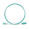 LC UPC to LC UPC Uniboot with Push Pull Tabs OM4 Multimode PVC (OFNR) 2.0mm Fiber Optic Patch Cable