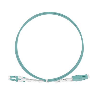 LC UPC to LC UPC Uniboot with Push Pull Tabs OM4 Multimode PVC (OFNR) 2.0mm Fiber Optic Patch Cable
