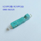 LC female to SC male simplex type hybrid optic fiber adapter 