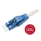 LC Low Loss Polarity Switchable Uniboot duplex fiber optic connector