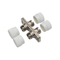 FC singlemode duplex Adapter with Rectangle Flange