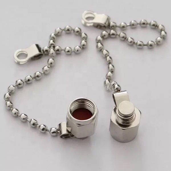 SMA Connector Dust Cap Dust Cap With Chain For SMA
