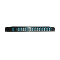 1RU rack mount 64 Channel DWDM Dense wavelength Division Multiplexer