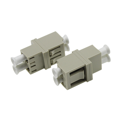 LC to LC OM3 Duplex Low Profile Fiber optic Adapter without Flange