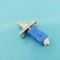 ST female to SC male hybrid optic fiber adapter for telecom