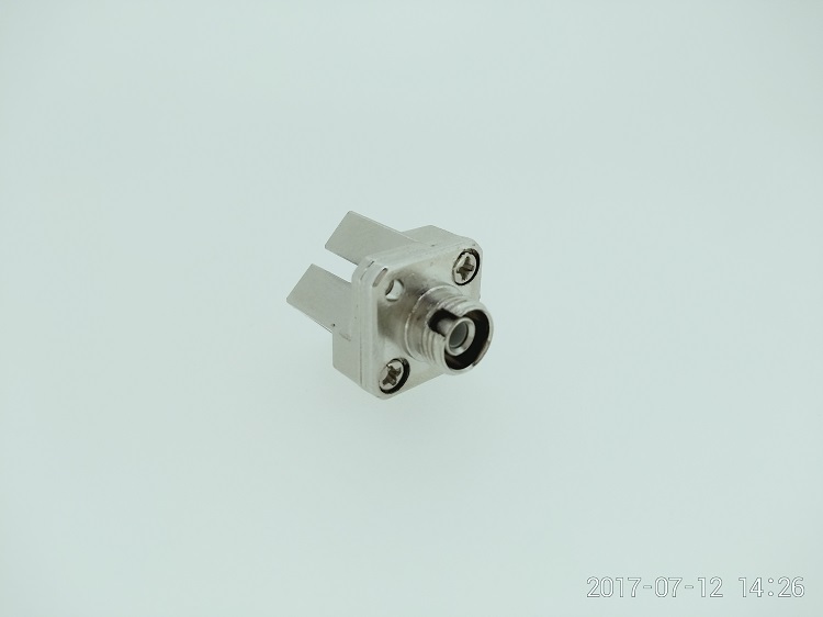 FC to SC lozenge type SM Simplex optical adapter