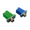 E2000/APC to FC hybird fiber optic adapter 