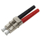 LC/PC SM Duplex fiber optic connector kit 3mm with duplex clip