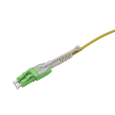 LC UPC to LC UPC Uniboot with Push Pull Tabs OM4 Multimode PVC (OFNR) 2.0mm Fiber Optic Patch Cable