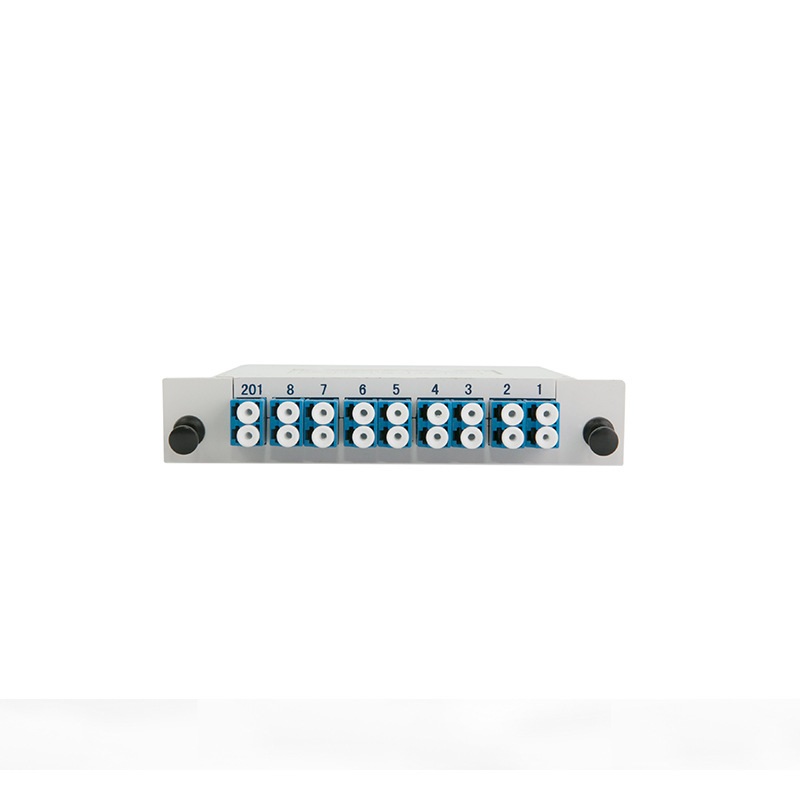mini 1*8CH CWDM MUX DEMUX With 0.9mm 1m LC/UPC Connector