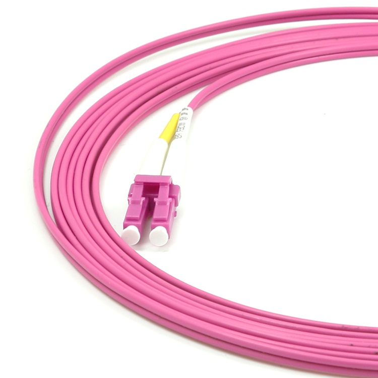LC-LC/UPC Fiber optic patch cord OM4 multimode duplex 2.0mm lszh
